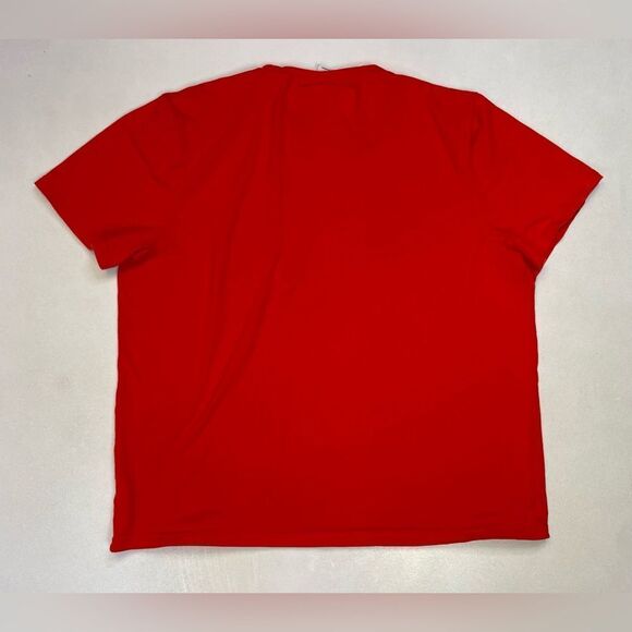 Fielder Bonobos Graphic Pocket T-shirt Men XL Orange Short Sleeve - Picture 4 of 6